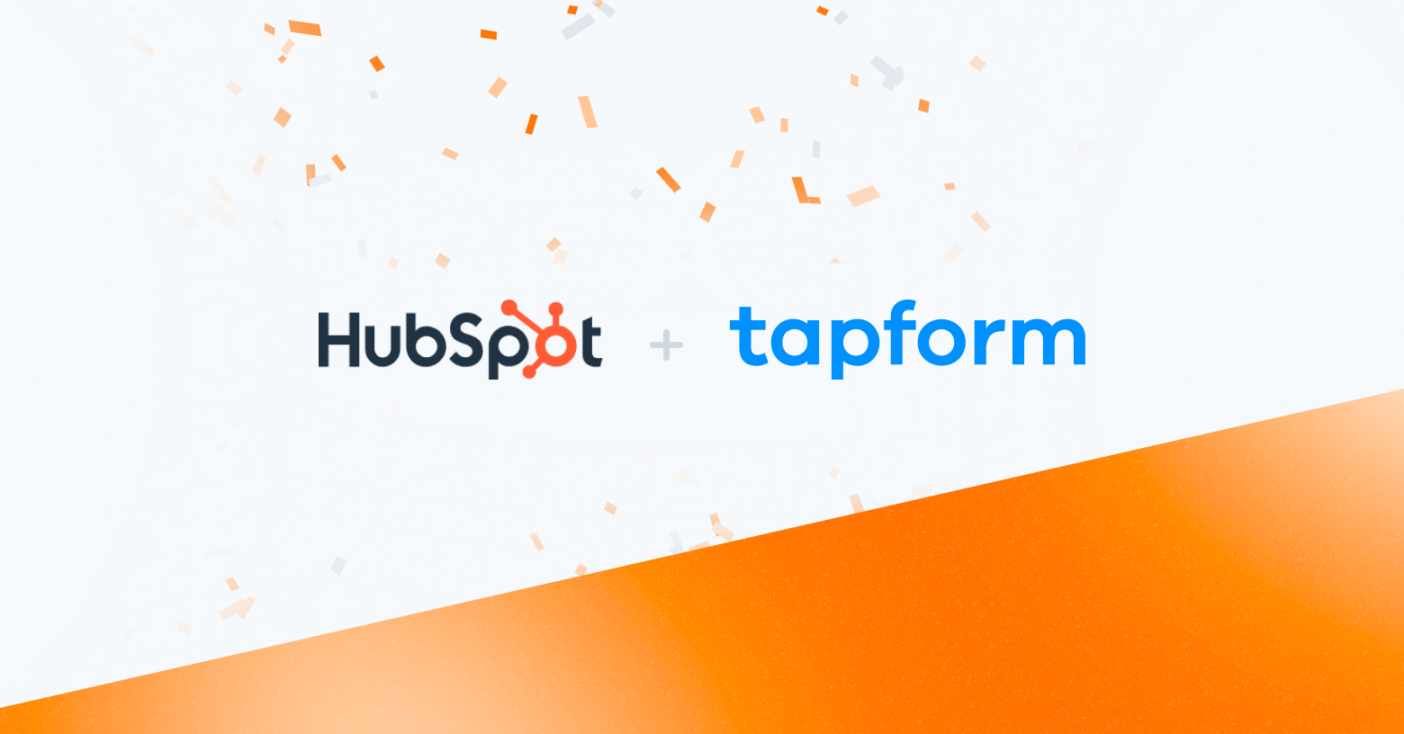 HubSpot Logo featured alongside Tapform Logo